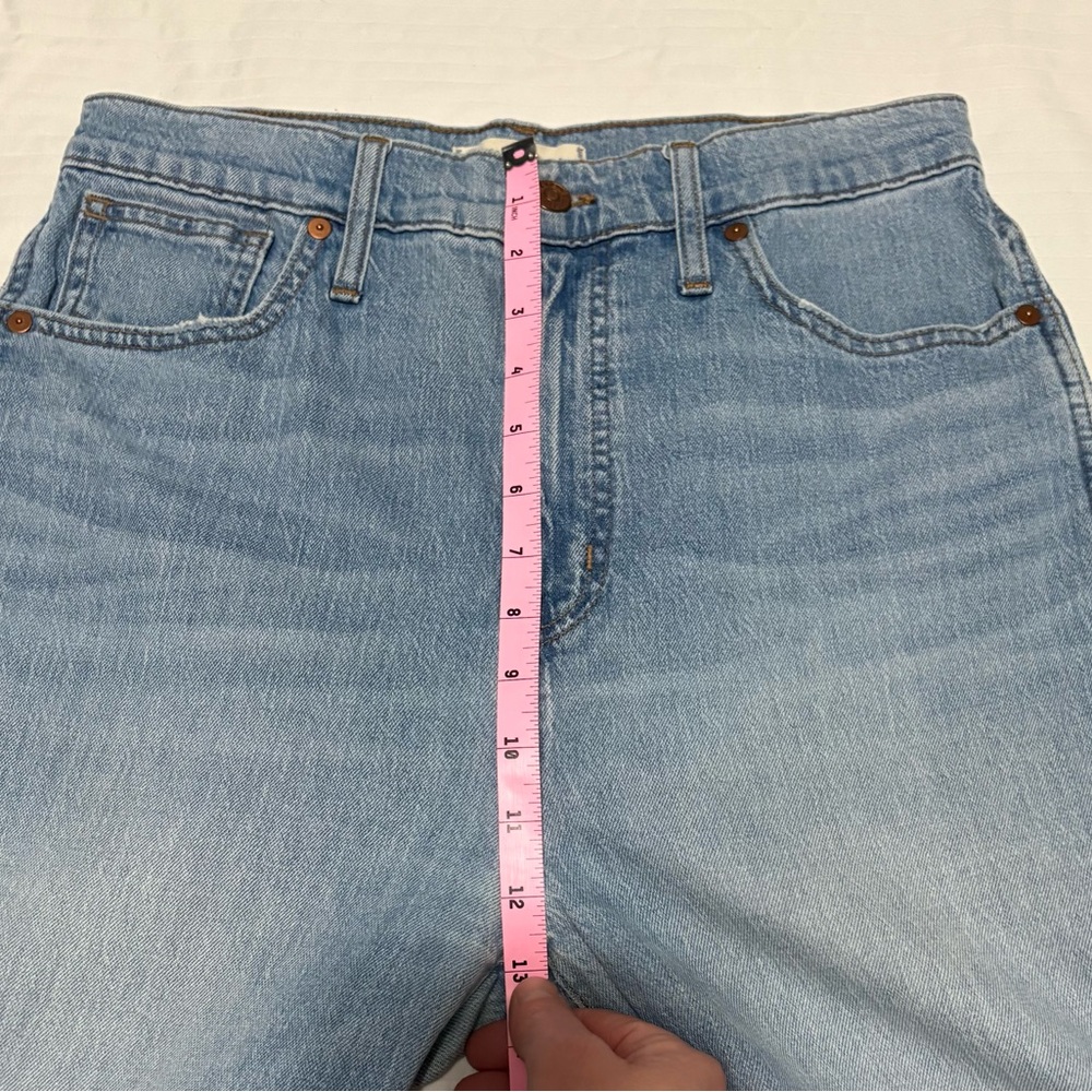 Madewell Light Blue Flare Jeans - Picture 12 of 16